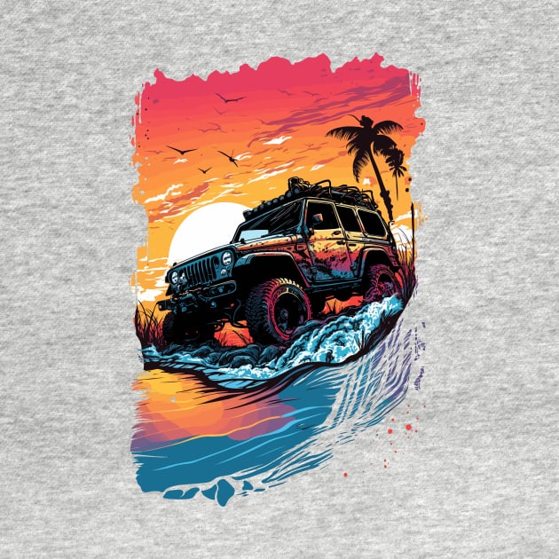 Off-Road Adventure T-Shirt | 4x4 SUV Tee for Outdoor Enthusiasts by Snoe